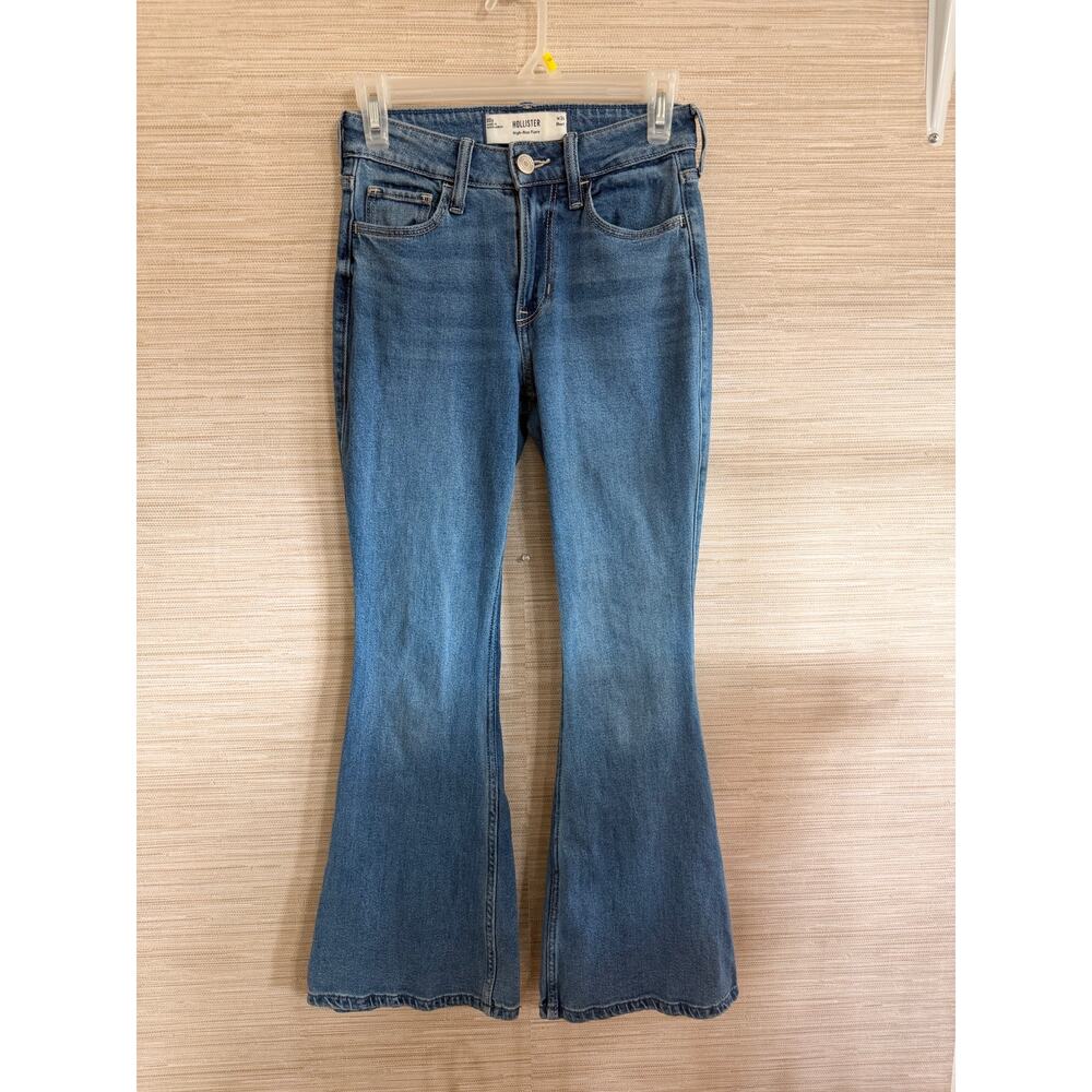 Hollister High-Rise Flare Jeans Size 00S 24 short women's